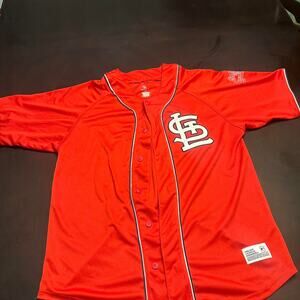 St louis cardinals red baseball